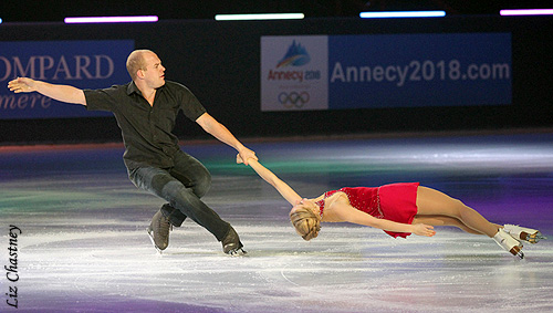 Mylene Brodeur &amp; John Mattatall (CAN) 4th Place Pairs