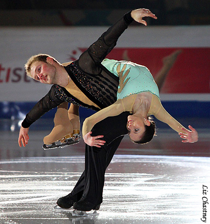 Vera Bazarova &amp; Yuri Larionov (RUS) 3rd Place Pairs