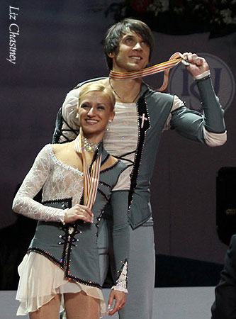 Tatiana Vololosozhar &amp; Maxim Trankov (RUS) Silver