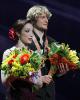 Meryl Davis &amp; Charlie White make history at Moscow Worlds with their gold medal