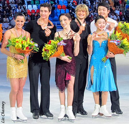 USA and Canada sweep the medals in ice dance