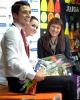 Tessa Virtue &amp; Scott Moir (CAN) w/coach Marina Zoueva