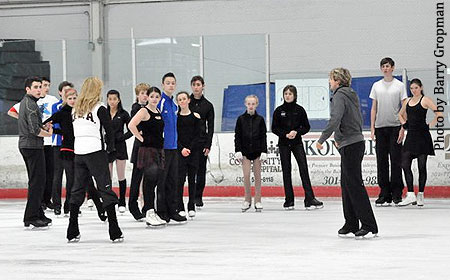 Belbin &amp; White work with the novice dancers