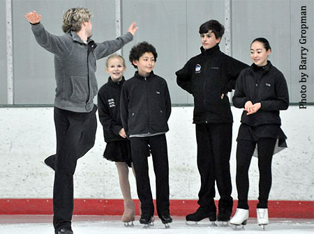 White works with intermediate teams