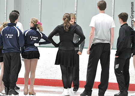 Teams listen to White