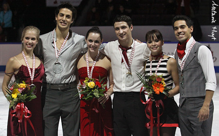 2011 Skate Canada Medalists