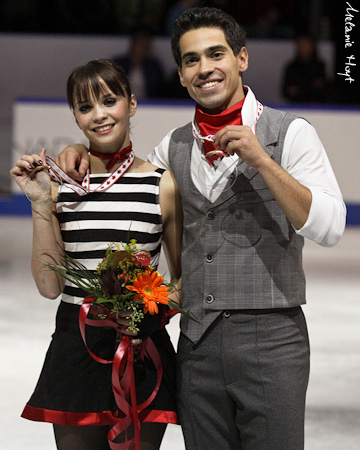 Anna Cappellini &amp; Luca Lanotte, 2011 Skate Canada Bronze Medalists