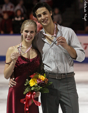 Kaitlyn Weaver &amp; Andrew Poje, 2011 Skate Canada Silver Medalists