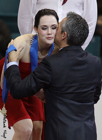A Medal and a Kiss for Tessa Virtue