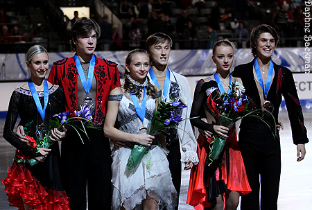 Russia Sweeps JGPF Ice Dancing Medals