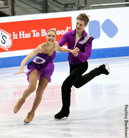 Maria Nosulia &amp; Evgen Kholoniuk (UKR)