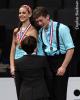 Hannah Rosinski &amp; Jacob Jaffe receive their bronze medals from U.S.F.S. President Pat St. Peter