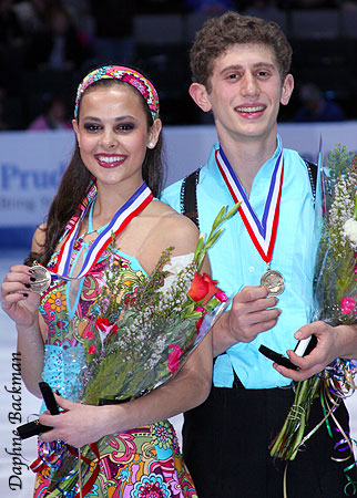 Hannah Rosinski &amp; Jacob Jaffe - bronze medalists