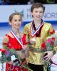 Chloe Lewis &amp; Logan Bye - pewter medalists