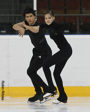 Karina Uzurova &amp; Ilias Ali (KAZ)