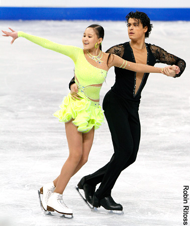 Karina Uzurova &amp; Ilias Ali (KAZ)