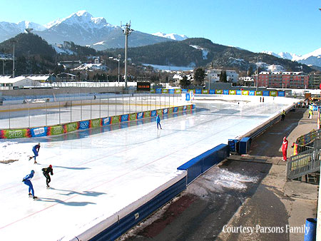 Speedskating oval