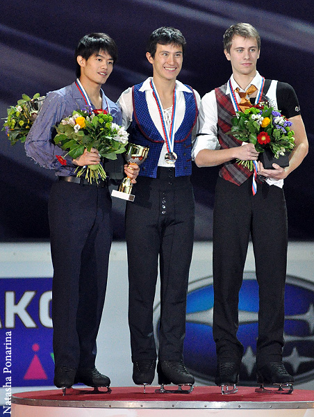 2012 Rostelecom Cup Men's Podium
