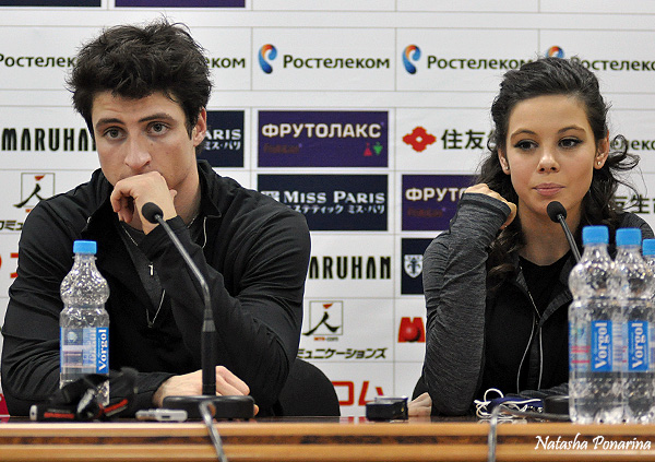 Scott Moir (CAN) and Elena Ilinykh (RUS)