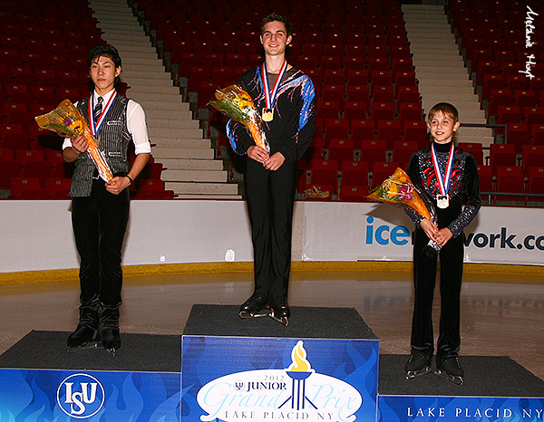 2012 Junior Grand Prix Men's Medalists