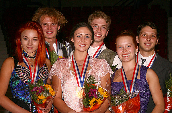 The 2012 ISU JGP Lake Placid Medalists