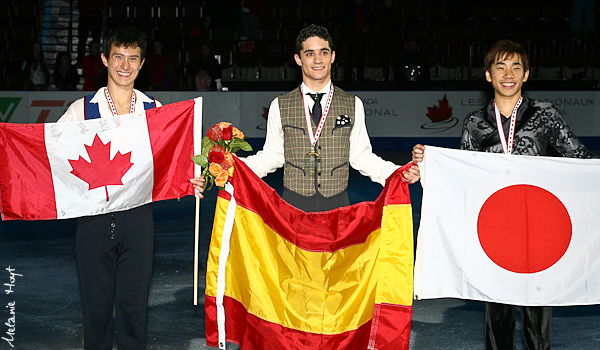2012 Skate Canada Men's Medalists