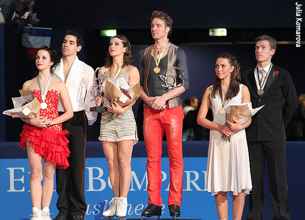 The medalists