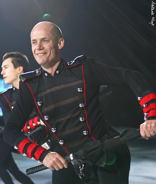 Patrick Chan and Kurt Browning