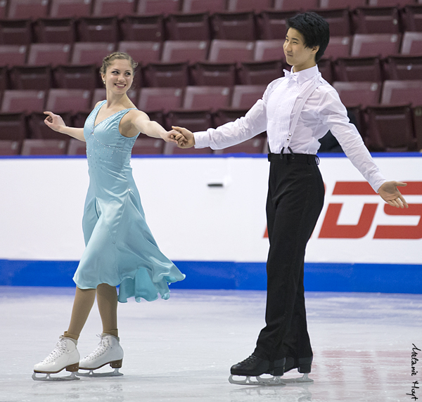 Madeline Edwards & ZhaoKai Pang, Gold Medalists