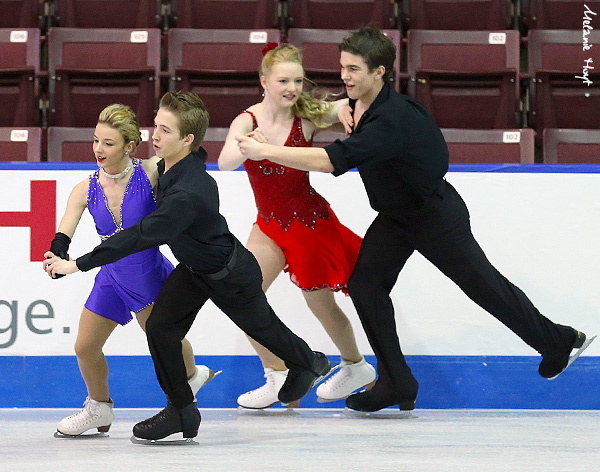 Marie-Jade Lauriault & Pierre-Richard Chiasson (front)