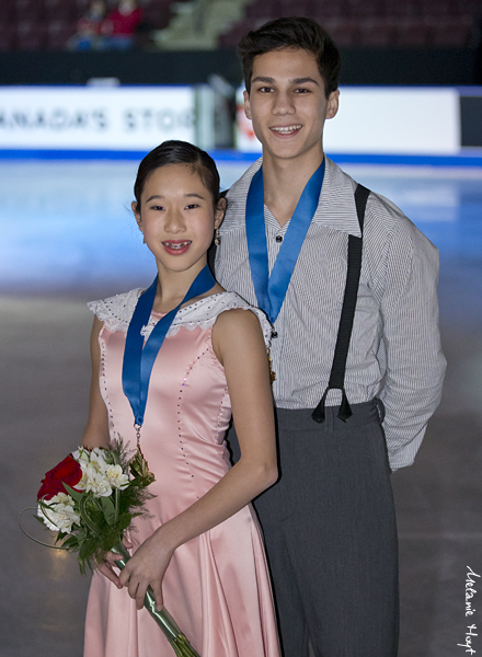Danielle Wu & Spencer Soo, Gold