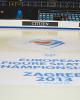 The logo center ice