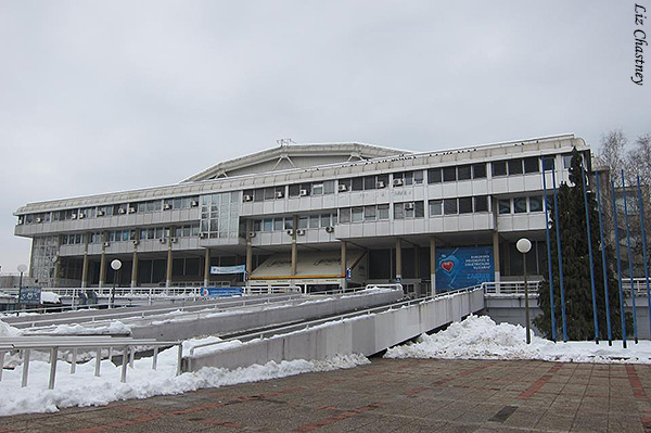 Outside the Dom Sportova