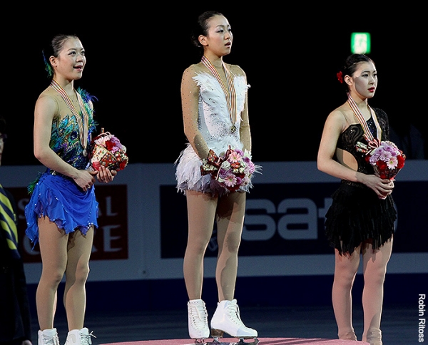 The 2013 Four Continents Ladies Champions