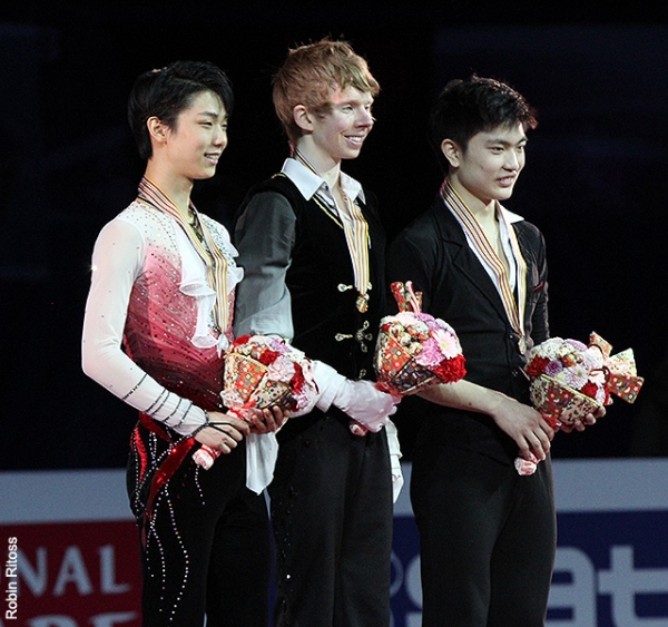 The 2013 Four Continents Medalists