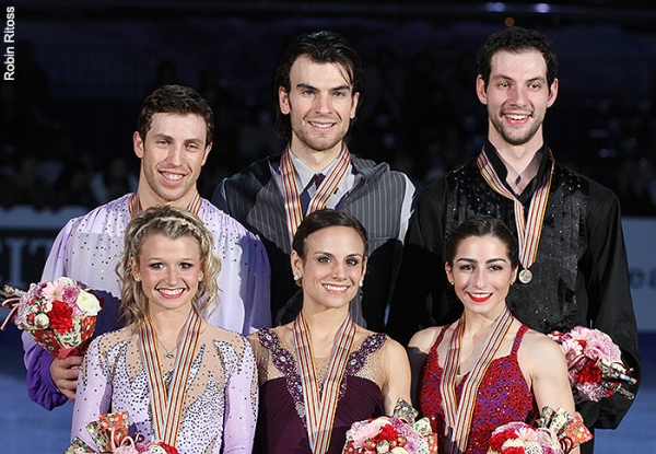 The 2013 Four Continents Pairs Medalists