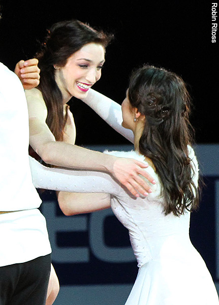 Meryl Davis and Madison Chock
