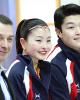 Maia Shibutani & Alex Shibutani with coaches Oleg Epstein & Marina Zoueva
