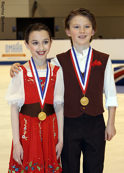 Eliana Gropman & Ian Somerville (gold)