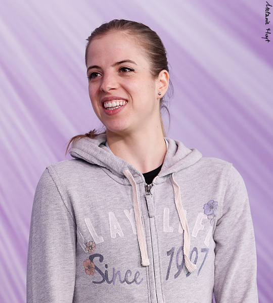 Carolina Kostner (ITA) at the Ladies Free Skate Small Medal Ceremony