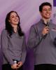 Tessa Virtue & Scott Moir take a question from the audience