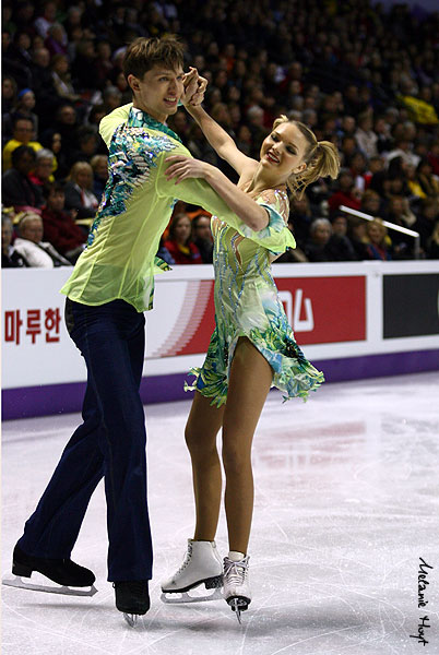  Viktoria Kavaliova & Yurii Bieliaiev (BLR) 