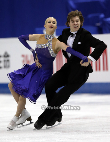 Anna Yanovskaia & Sergei Mozgov (RUS) 