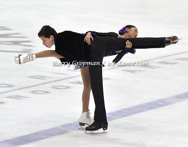 Madison Fox & Val Katsman (USA) 