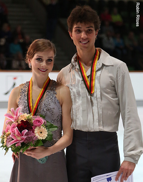 Bronze Medalists Alexandra Paul & Mitchell Islam (CAN)