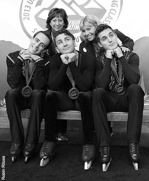 USA Team Leaders Jenny Mast & Lorrie Parker with Stephen Carriere, Max Aaron, & Joshua Farris