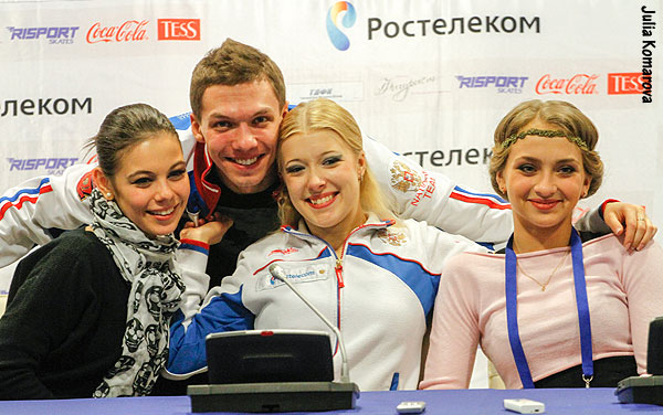 Elena Ilinykh, Dmitry Soloviev & Ekaterina Bobrova