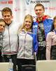 Ilinykh & Katsalapov (silver), Bobrova & Soloviev (gold) and Sinitsina & Zhiganshin (bronze)