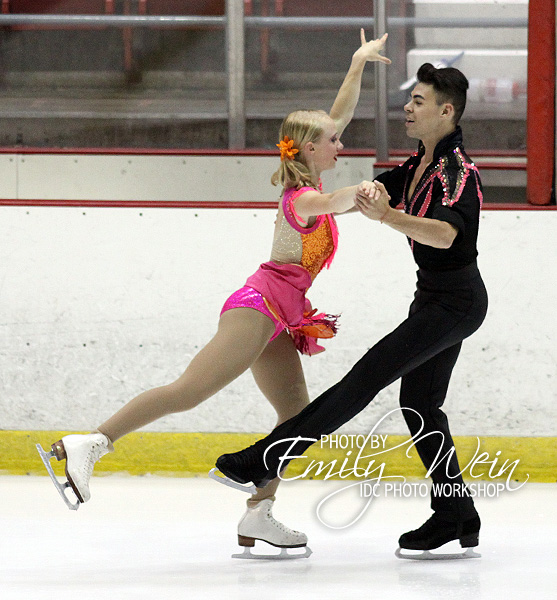 Julia Biechler & Damian Dodge (USA) 