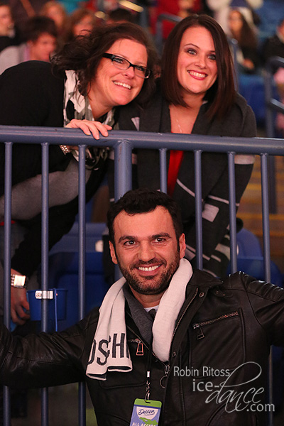 Tony Dovolani with fans